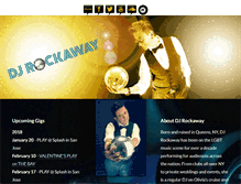 Tablet Screenshot of djrockaway.com